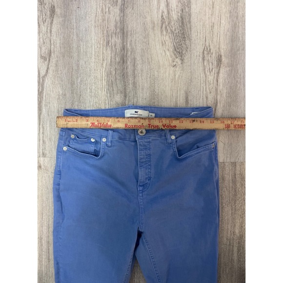 Vineyard Vines Blue Jamie High Rise Skinny‎ Pants Jeans Size 30 - Picture 4 of 9